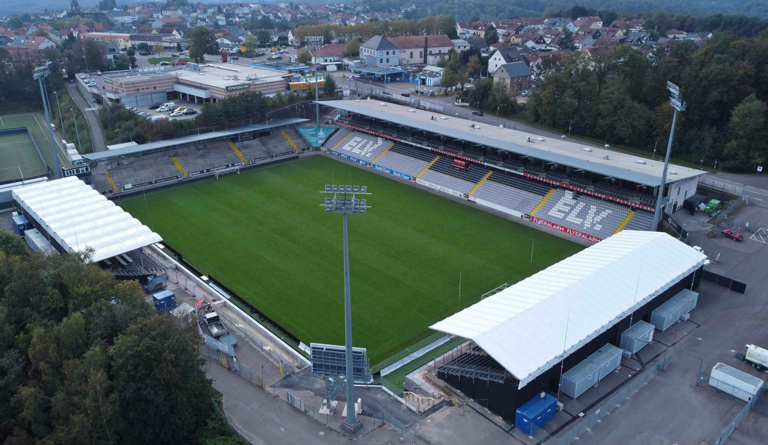 SV Elversberg: Nächste Schritte Beim Stadionausbau Eingeläutet – Liga2 ...